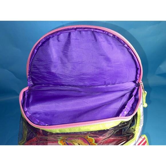 Build A Bear Workshop Multicolor Clear Backpack Y2K 2005 Backpack main image 5